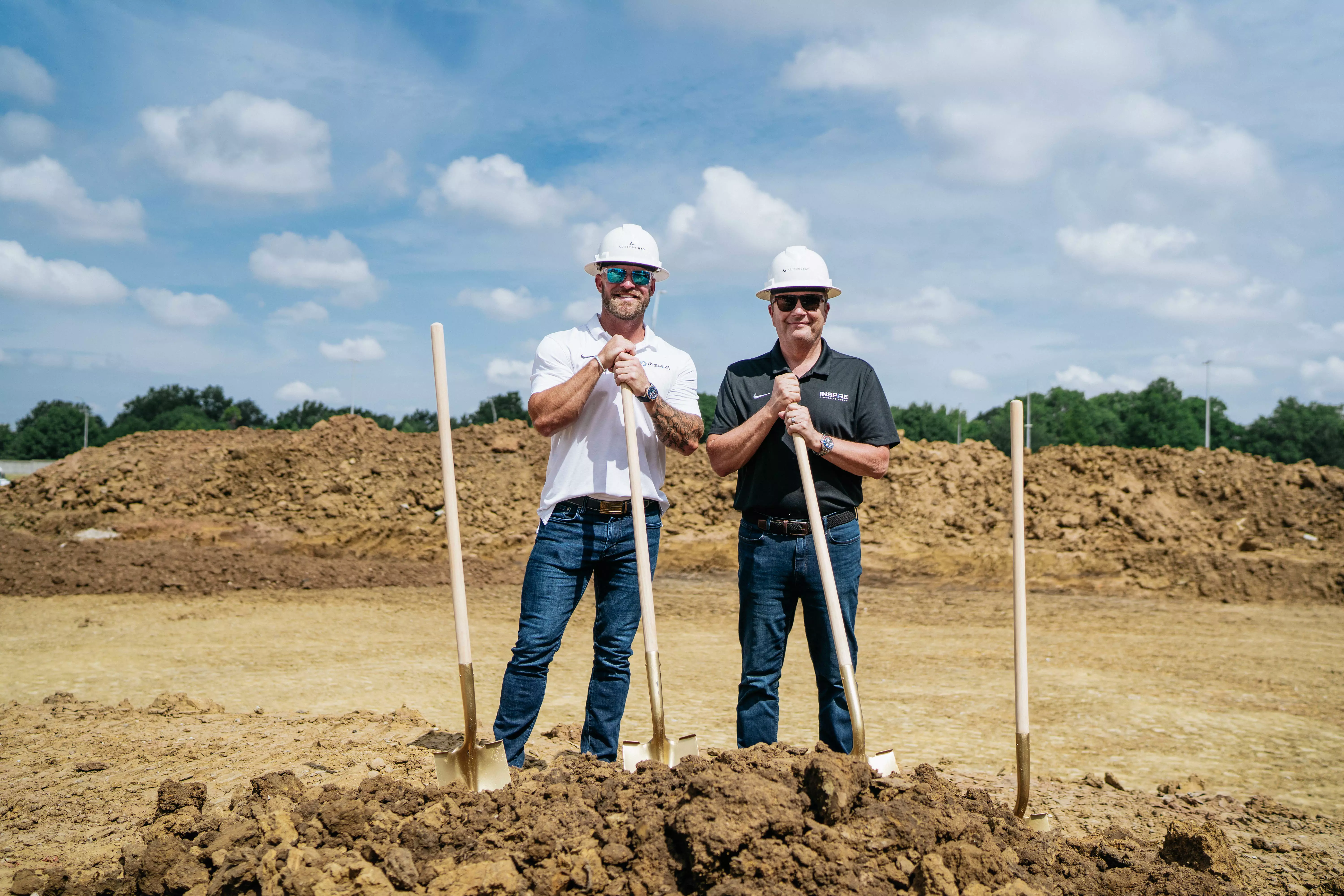 Ground breaking ceremony for new medical development project