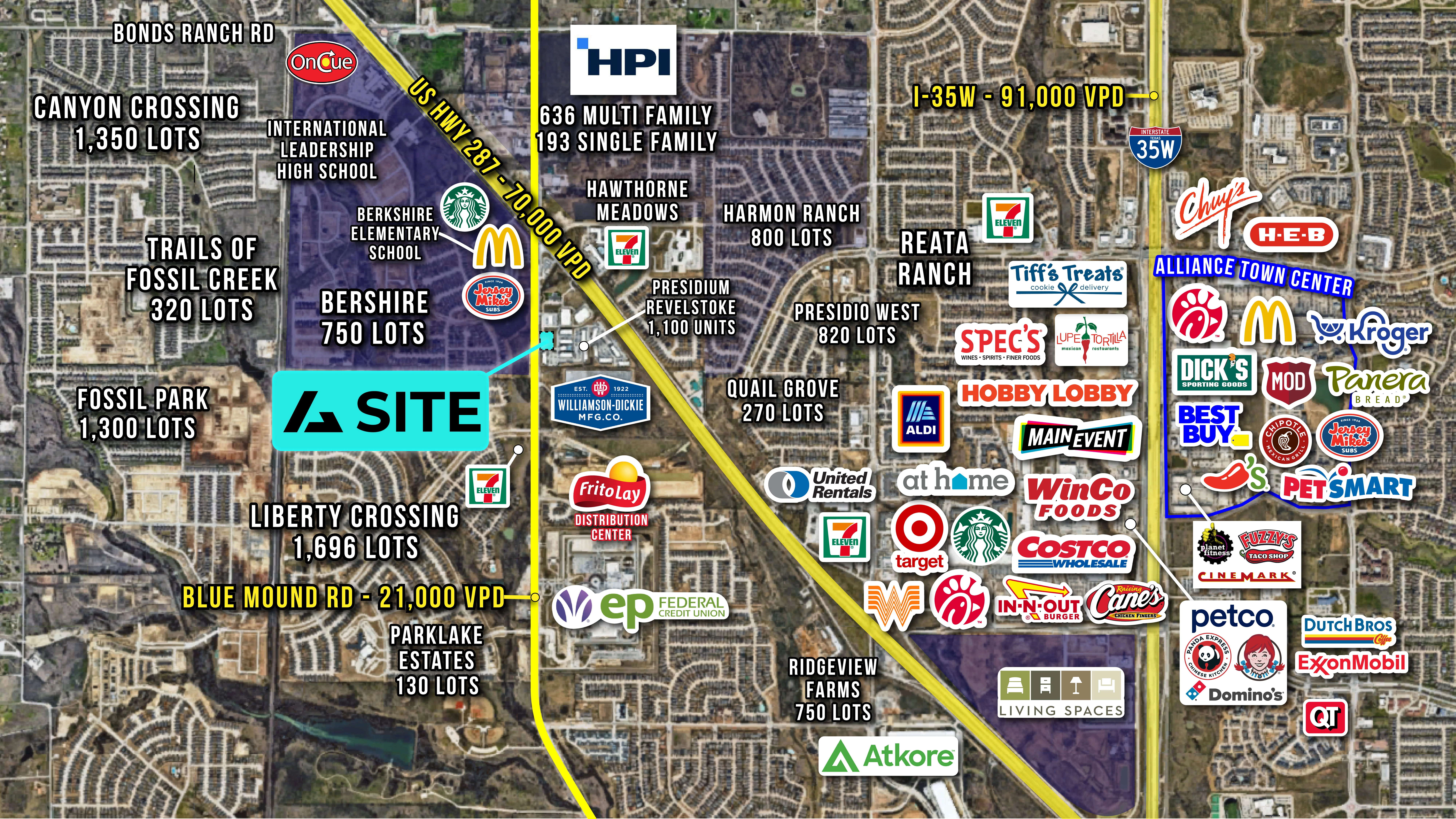 Commercial property AG Blue Mound, TX in ,  by Ashton Gray Development