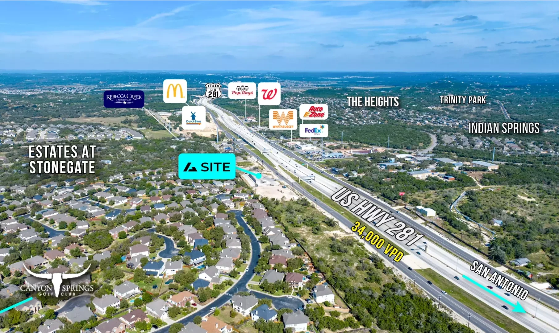 Commercial property AG Hwy 281 San Antonio in ,  by Ashton Gray Development
