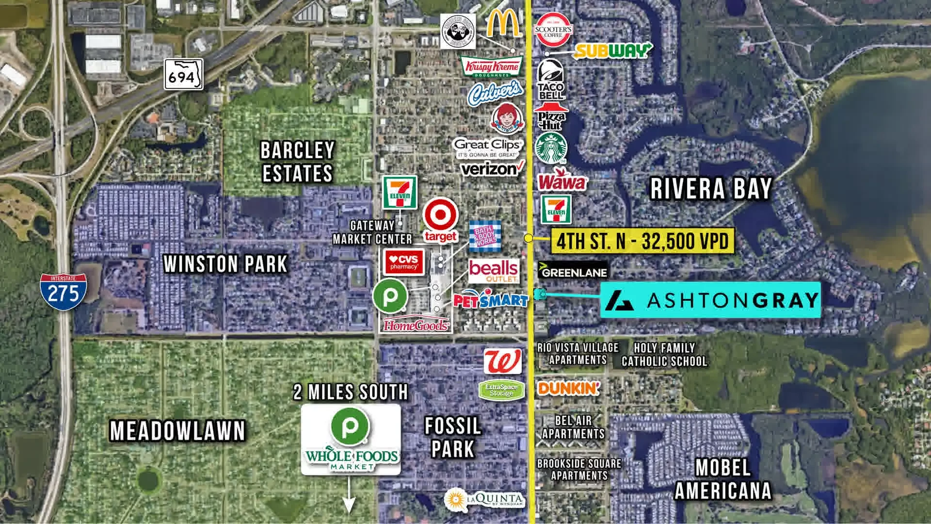 Commercial property AG St. Petersburg in ,  by Ashton Gray Development