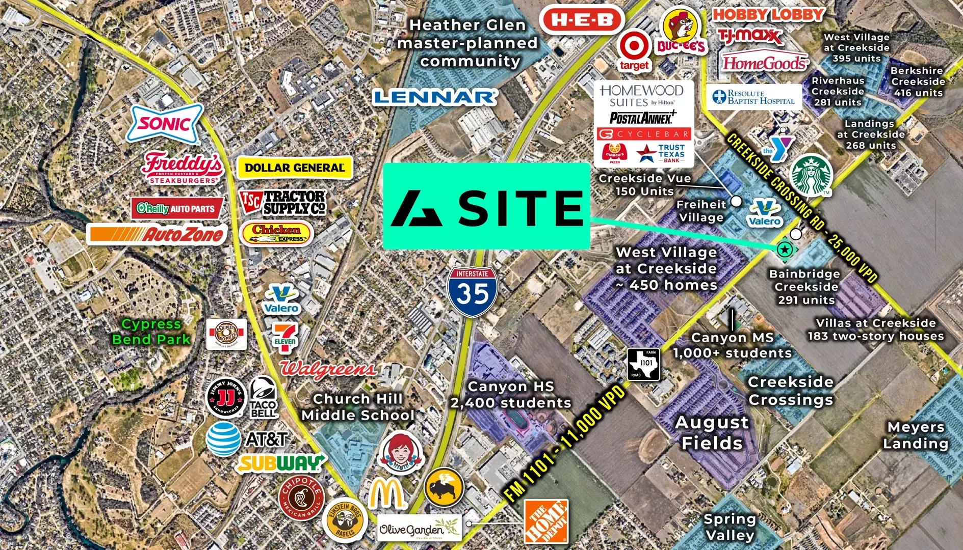 Commercial property AG New Braunfels in ,  by Ashton Gray Development